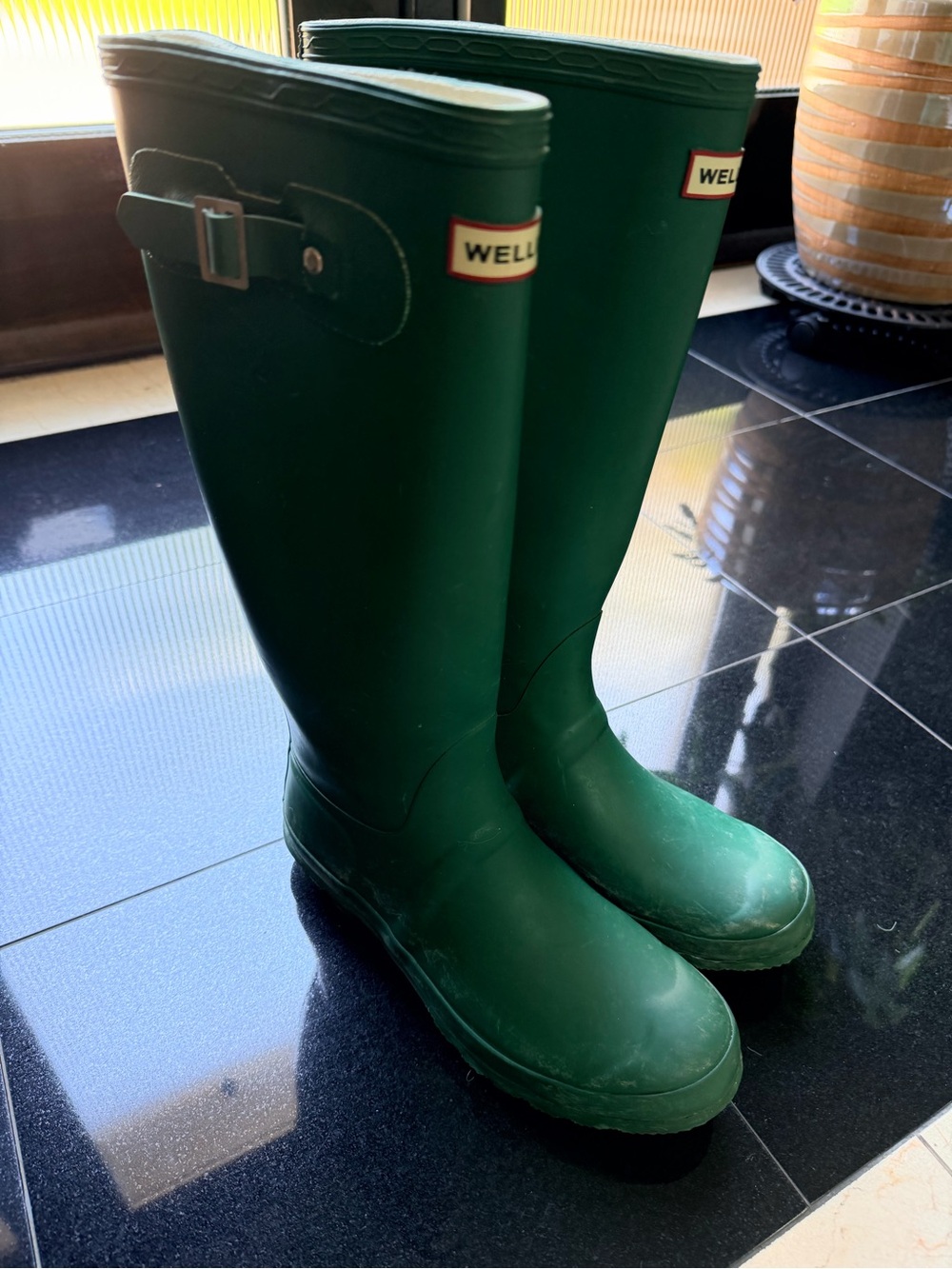 Wellies Women's Tall Rubber Boots - Waterproof Boot